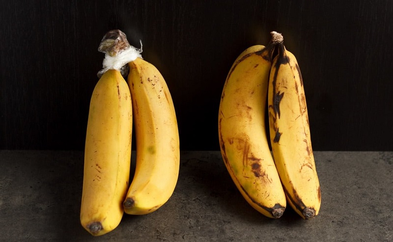 Как выглядят бананы на десятый день