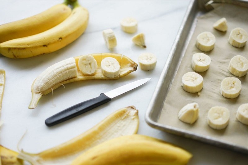 Как разморозить замороженные бананы