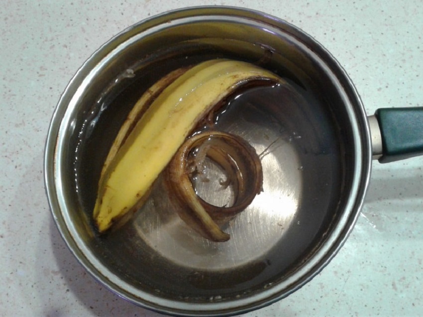 Компост из банановой кожуры